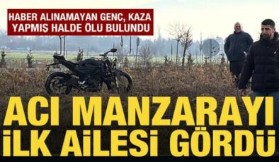 Geceden beri haber alınamayan genç, kaza yapmış halde ölü bulundu