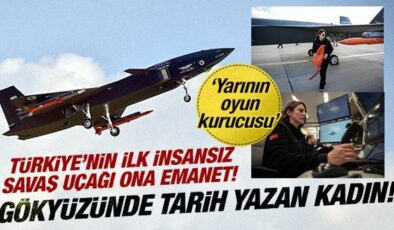 Gökyüzünde tarih yazan kadın: Türkiye’nin ilk insansız savaş uçağı ona emanet!