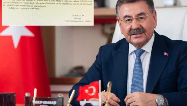 Gölbaşı Belediye Başkanı Yakup Odabaşı, öz yeğenini özel kalem müdürü yaptı