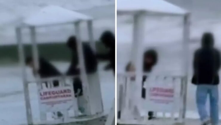 Görüntü Türkiye’den! Videoyu izleyenler "Bunlar nasıl çocuk?" demeden edemiyor