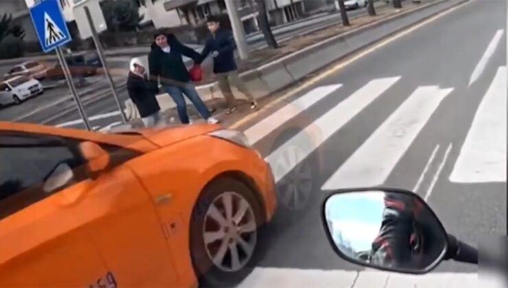 Görüntüler büyük tepki toplamıştı! O taksiciler yakalandı