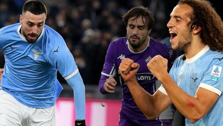 Guendouzi son maçına çıktı, Lazio taraftarlarına veda etti! Lazio – Fiorentina maçı sonucu: 2-2
