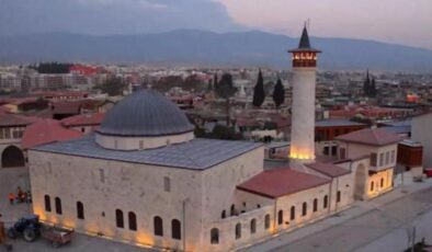 Habibi Neccar Camii  yeniden ibadete açıldı