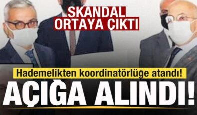 Hademelikten koordinatörlüğe atandı! Diploma oyunu ortaya çıktı! Açığa alındı