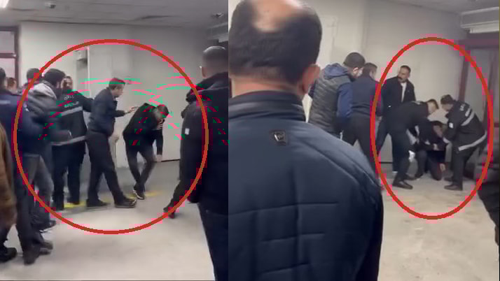 Hastane acil servisi savaş alanına döndü