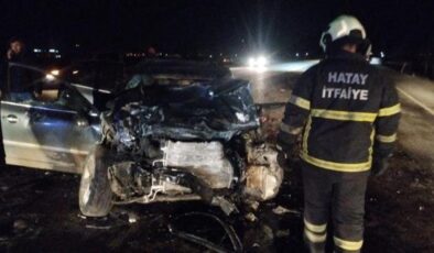 Hatay’da feci kaza: Ölü ve yaralılar var