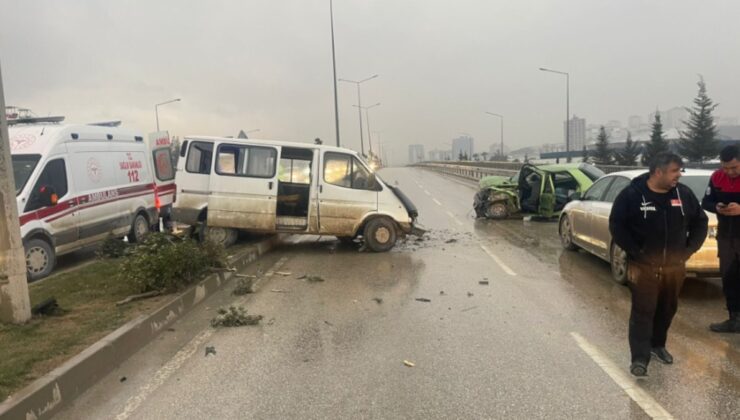 Hatay'da zincirleme kaza: 4 yaralı