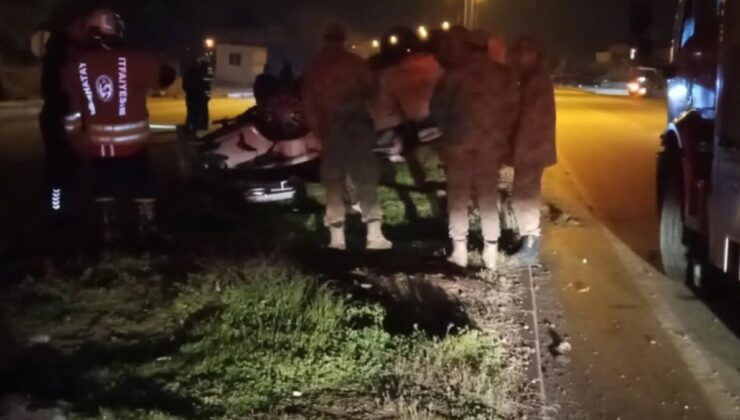 Hatay'dan acı haber: Takla atan otomobildeki bebek öldü
