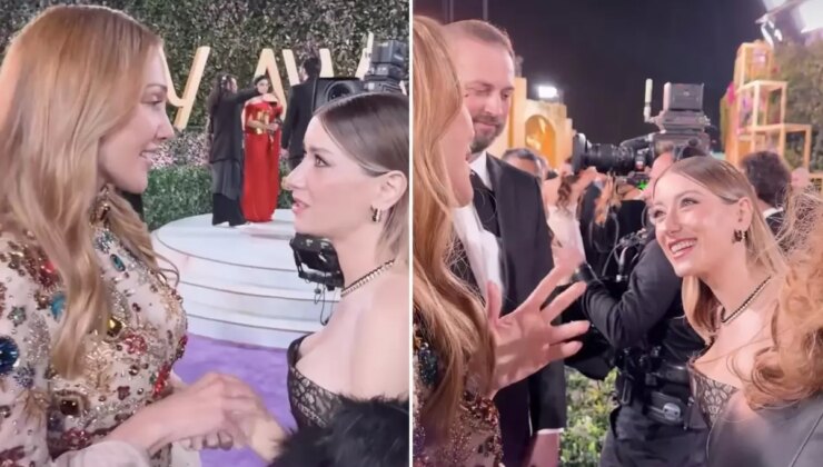 Hazal Kaya, Meryem Uzerli’yi görünce kendini tutamadı Yaşlan artık be kadın!