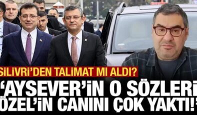 ‘Hırsızın elini sıkmam’ demişti: Aysever’in sözleri Özgür Özel’in canını çok yaktı!