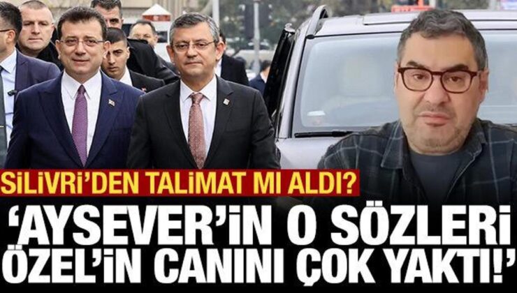 ‘Hırsızın elini sıkmam’ demişti: Aysever’in sözleri Özgür Özel’in canını çok yaktı!