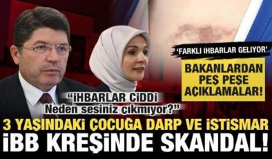 İBB kreşinde çocuğa darp ve istismar! Bakanlardan peş peşe açıklama: ‘İhbarlar ciddi’