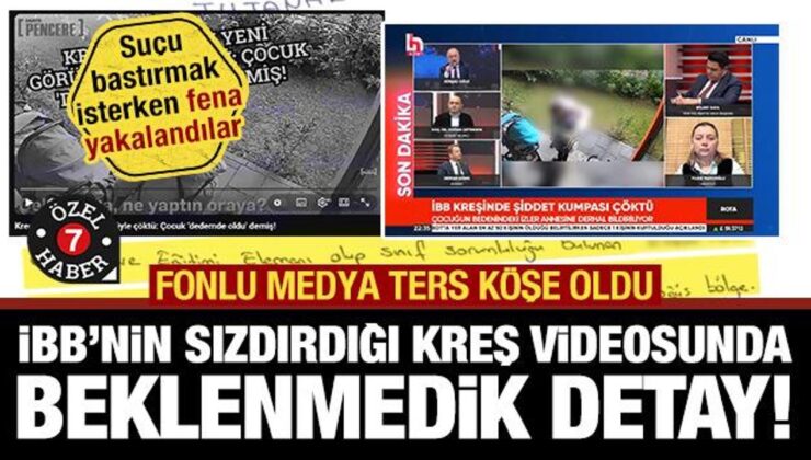 İBB’nin sızdırdığı kreş videosunda beklenmedik detay! Fonlu medya ters köşe oldu