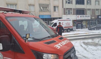 Iğdır'da asansör halatı koptu: Yaralılar var