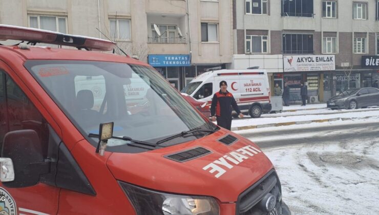 Iğdır'da asansör halatı koptu: Yaralılar var
