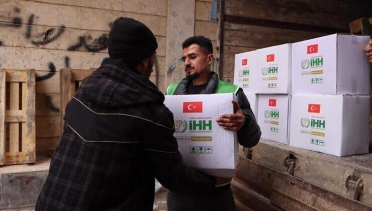 İHH, geçtiğimiz yıl Suriye’ye 972 tır yardım malzemesi gönderdi!