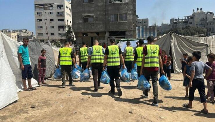 İHH’dan 2025’te on binlerce Gazzeli’ye destek