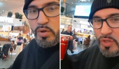 İstanbul Havalimanı’nda bir bardak çaya ödediği paraya isyan eden vatandaş