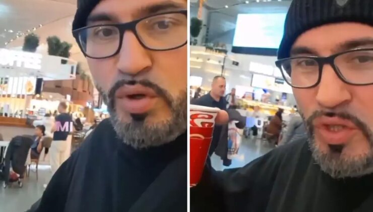 İstanbul Havalimanı’nda bir bardak çaya ödediği paraya isyan eden vatandaş