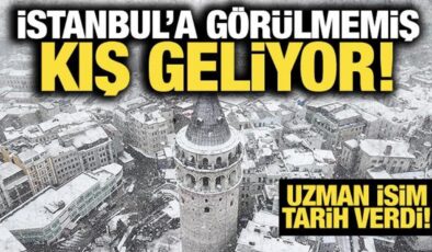 İstanbul’a görülmeyen kış geliyor: Uzman isim tarih vererek duyurdu!