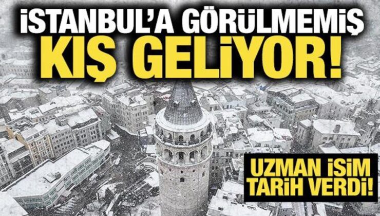 İstanbul’a görülmeyen kış geliyor: Uzman isim tarih vererek duyurdu!
