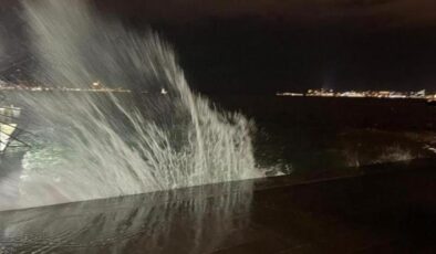 İstanbul’da sabah saatlerinde lodos etkili oldu