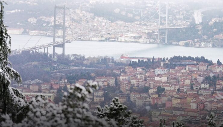 İstanbul'a kar yeniden geliyor! 2 gün sürecek