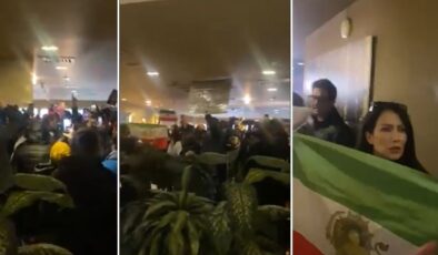 İstanbul'da İran Konsolosluğu yakınında gerilim: İki grup karşı karşıya geldi