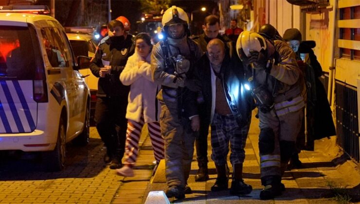 İstanbul'da korkutan yangın: 1'i ağır 8 kişi yaralandı