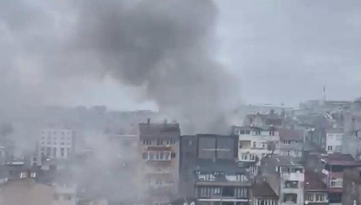 İstanbul'da yangın! Dumanlar gökyüzünü kapladı, müdahale sürüyor