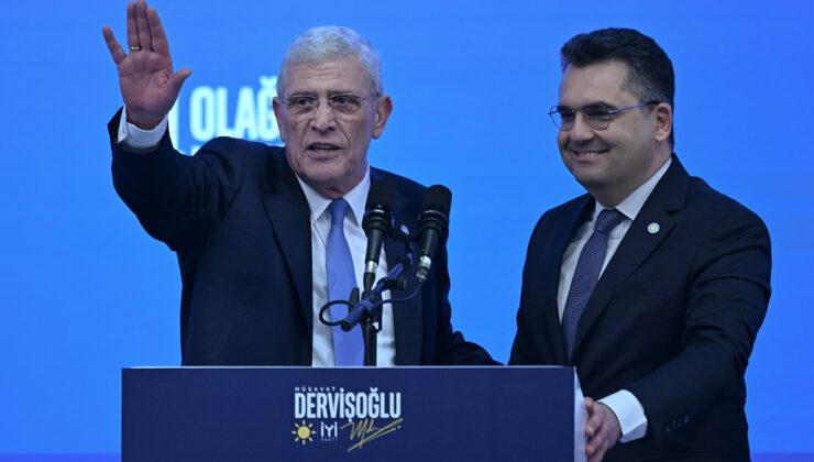 İYİ Parti'ye sürpriz transfer! Dervişoğlu rozet taktı