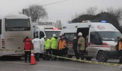 İzmir'de midibüsün çarptığı yaya öldü