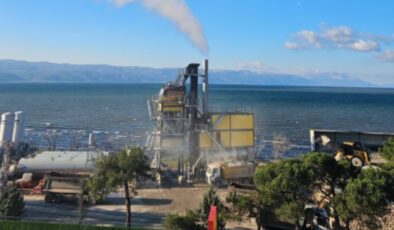İznik gölü kıyısında asfalt tesisi skandalı