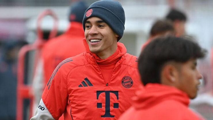 Jamal Musiala sahalara geri döndü! 4 ay önce ayak bileği kırılmıştı