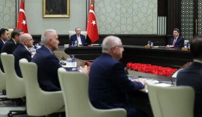 Kabine toplantısı başladı! Masada kritik konu başlıkları var