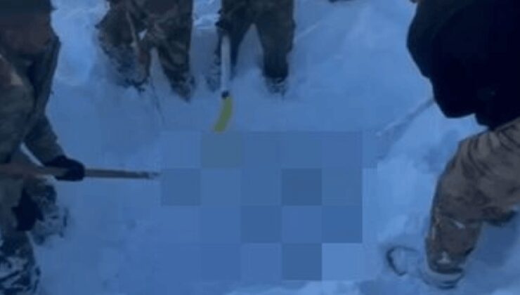 Kan donduran olay: Kar altında ceset bulundu