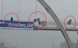 Kar topu atan çocukları darbetti: Tutuklandı!