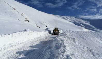 Kara yolunda çığ riski: Ulaşıma kapatıldı!