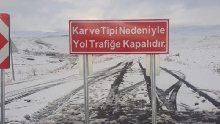 Kars-Göle Kara yolu TIR geçişine kapatıldı