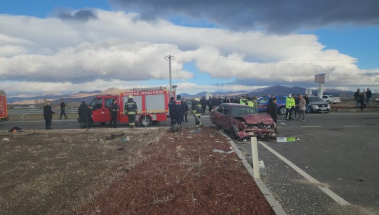Kavşak savaş alanına döndü: 1 ölü, 1 yaralı