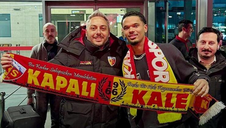Kayserispor’un Manchester City’den transferi Jadel Katongo Kayseri’ye geldi
