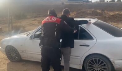 Kırıkkale’de suç makinesi takip sonucu yakalandı