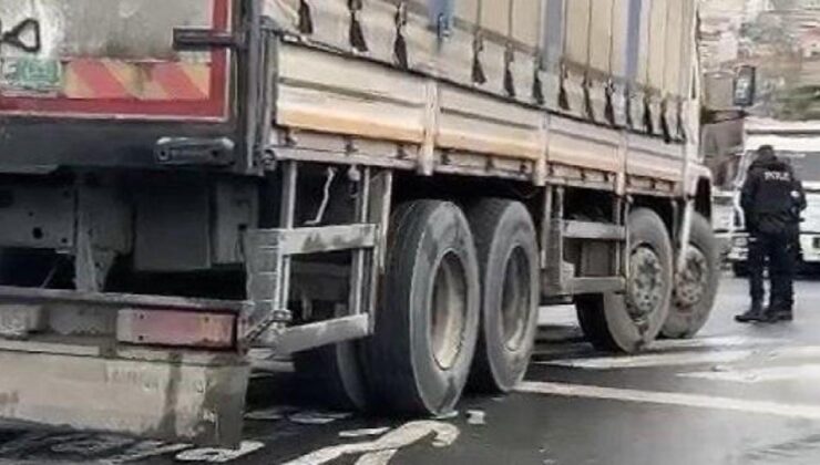 Kocaeli’nde feci ölüm: Kamyonun altında kaldı