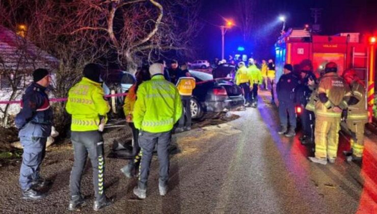 Kontrolden çıkan araç ağaca çarptı: 2 genç kadın hayatını kaybetti! Sürücü alkollü çıktı