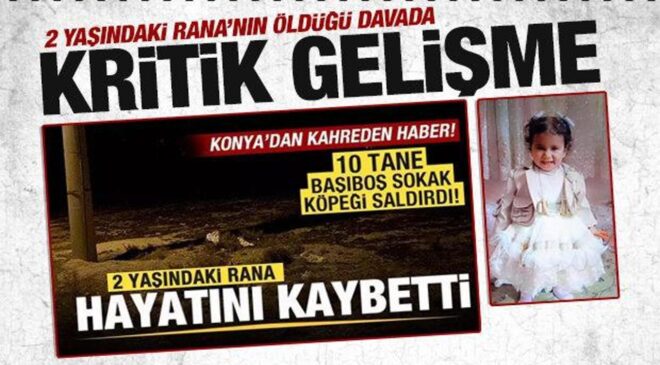 Köpek saldırısında ölen minik Rana davasında iki müdüre soruşturma izni