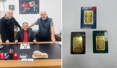 Kuru temizlemeye bırakılan montun cebinden 200 gram altın çıktı