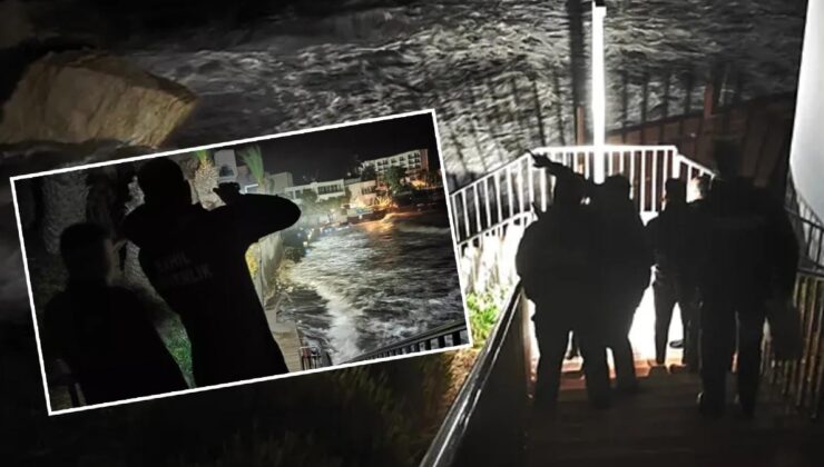 Kuşadası'nda fırtına nedeniyle denize düşen işçilerden acı haber geldi