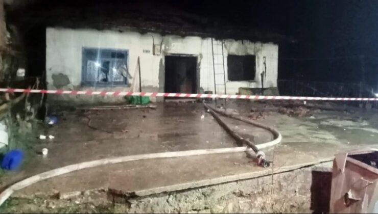 Kütahya’da yangın faciası: Yaşlı kadın hayatını kaybetti