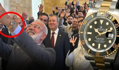 Lüks saatiyle gündem olan AKP'li emeklilerin zam talebine 'şov' dedi