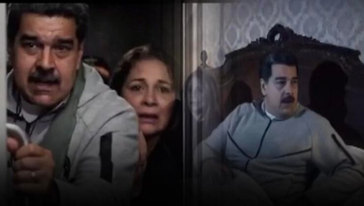 Maduro'nun yakalanma anı yapay zeka ile canlandırıldı